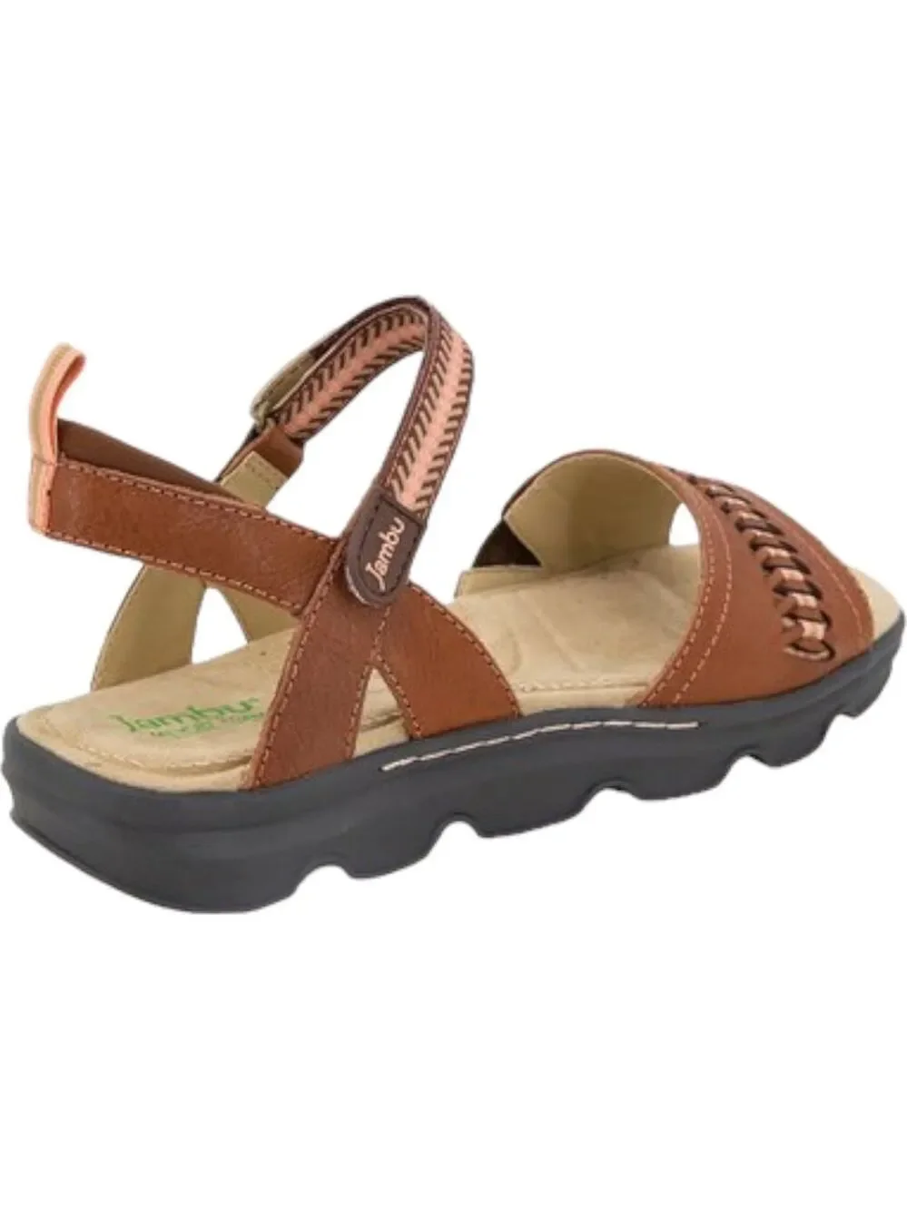 Jambu Brown Monaco Leather Sandal - Women
